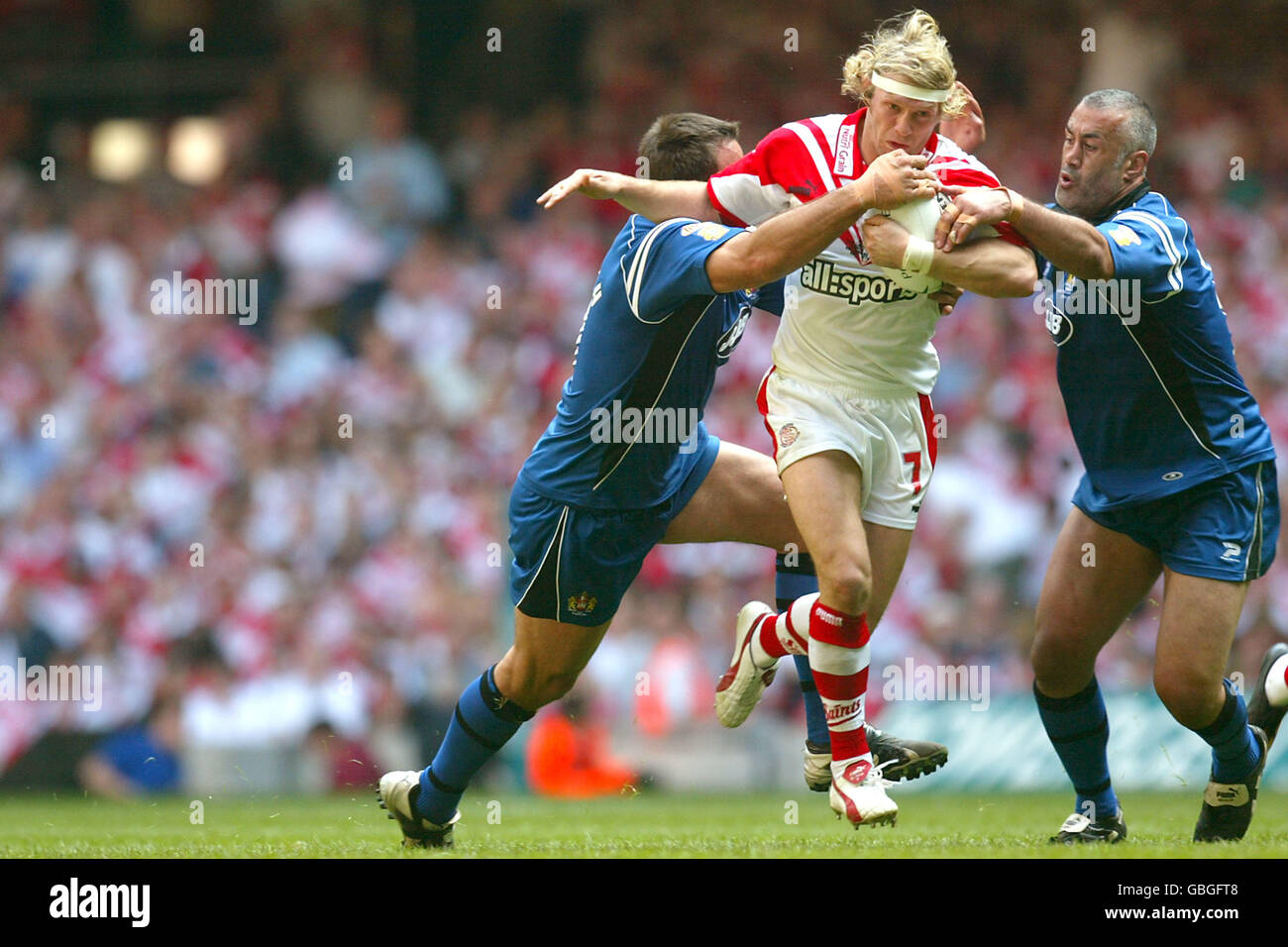 Rugby League - Powergen Challenge Cup - finale - Wigan Warriors v St Helens Foto Stock