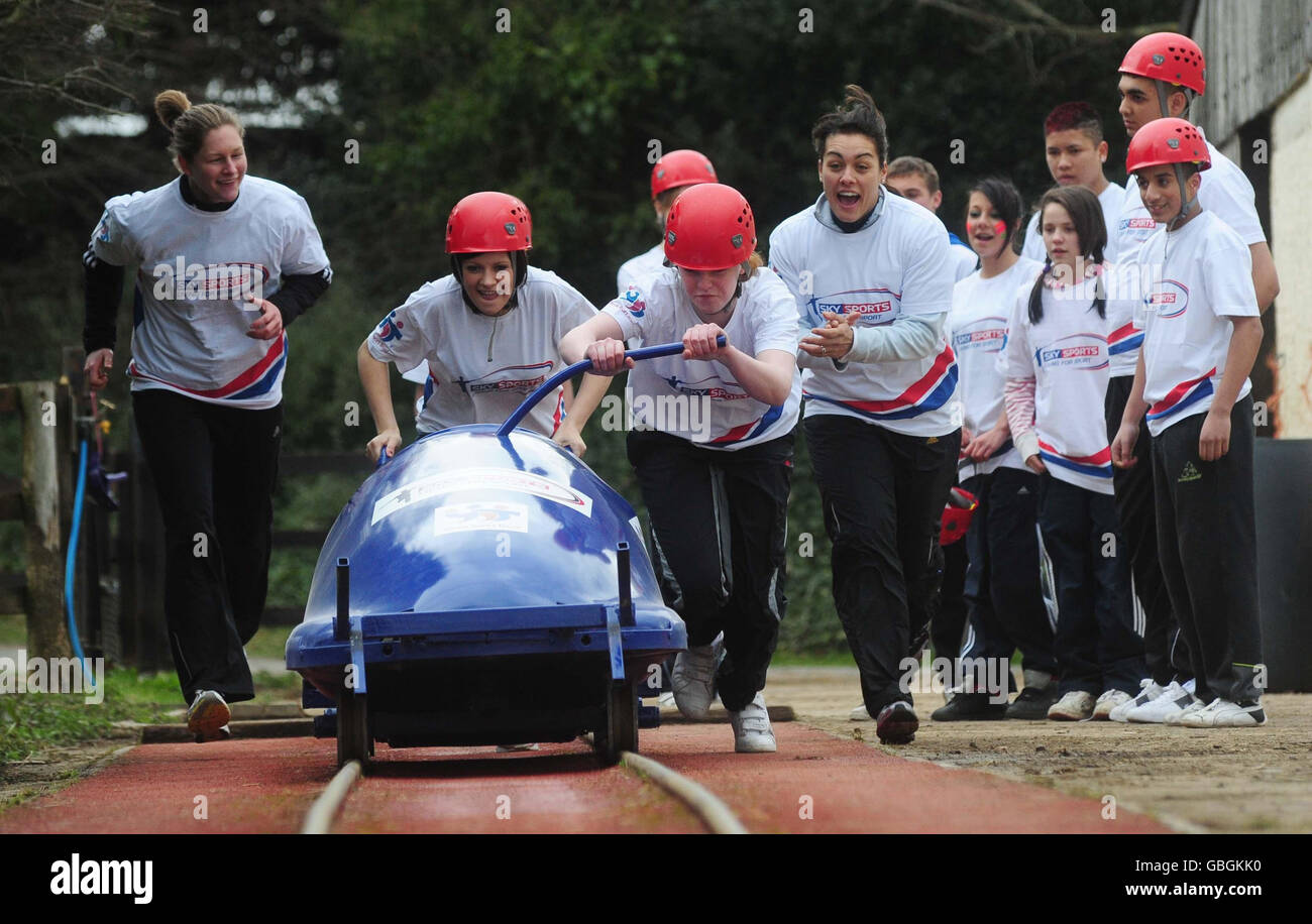 Sport - Nicola Minichiello Bob Masterclass - Camp Hill Bob Facility Foto Stock