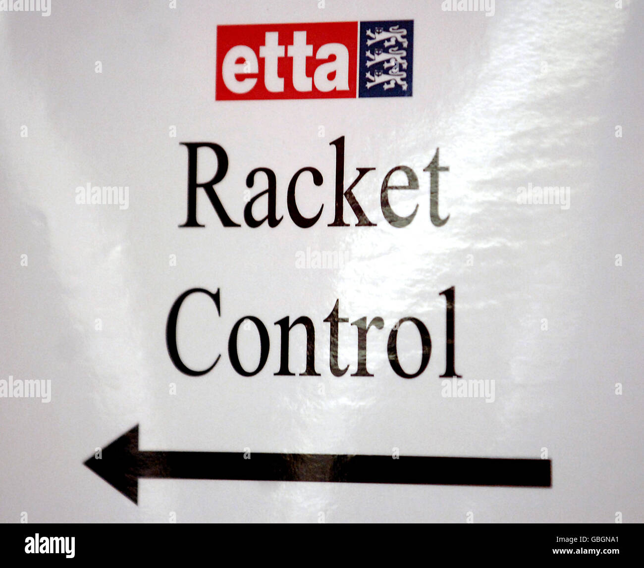 Ping Pong - Inglese Campionati Nazionali - Ponds Forge International Sports Centre - Sheffield Foto Stock