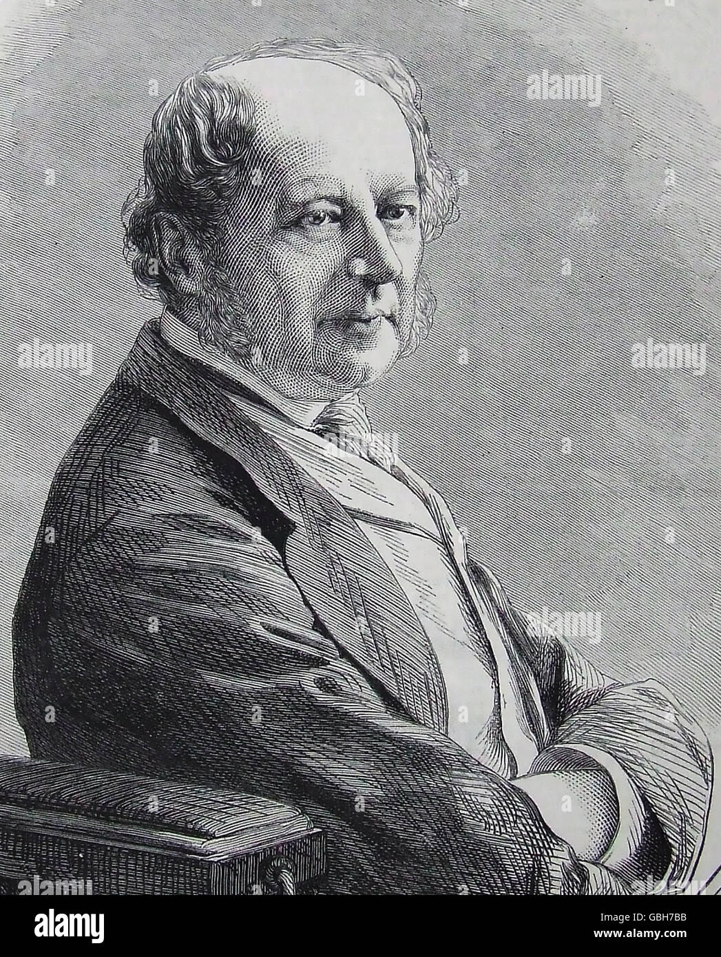 FRIEDRICH FERDINAND VON BEUST (1809-1886) Austro-German comincia in 1873 Foto Stock