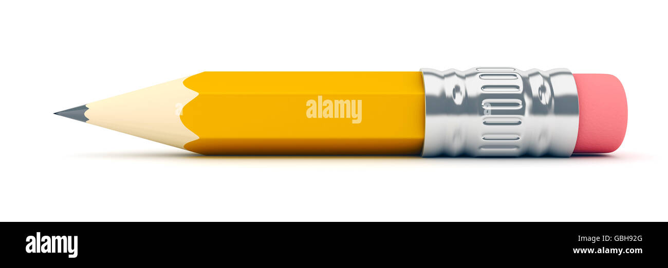 Piccola matita appuntita Foto Stock