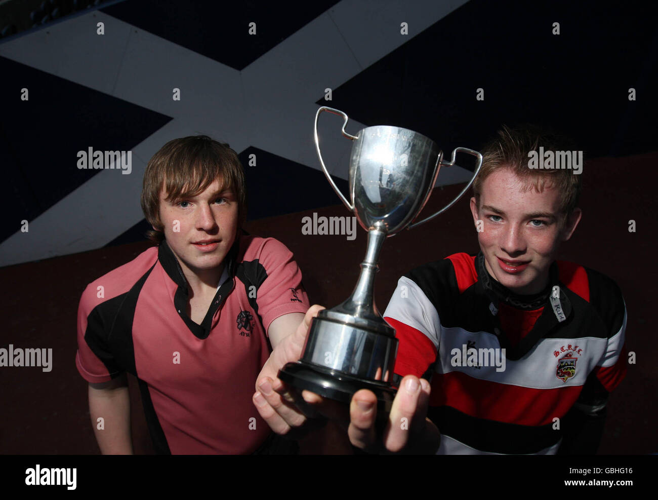 Rugby Union - Midi nazionale Cup Finals preview - Murrayfield Foto Stock