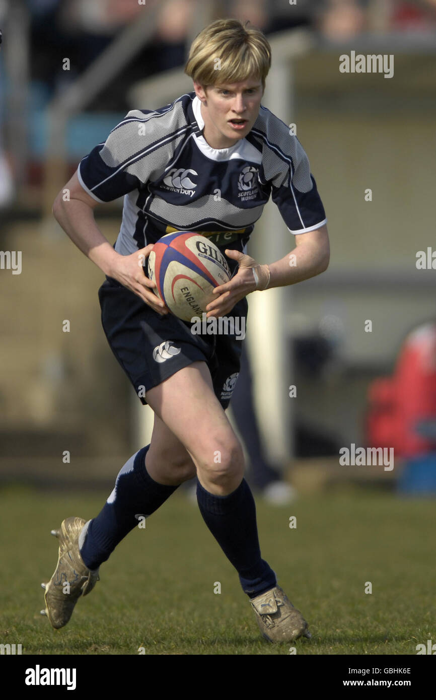 Rugby Union - Womens Sei Nazioni Championship - Inghilterra e Scozia - Old Deer Park Foto Stock