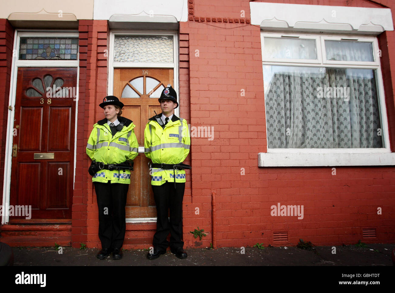 A nord ovest di scorrerie di terrore Foto Stock