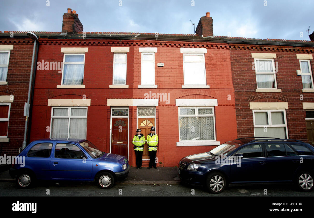 A nord ovest di scorrerie di terrore Foto Stock