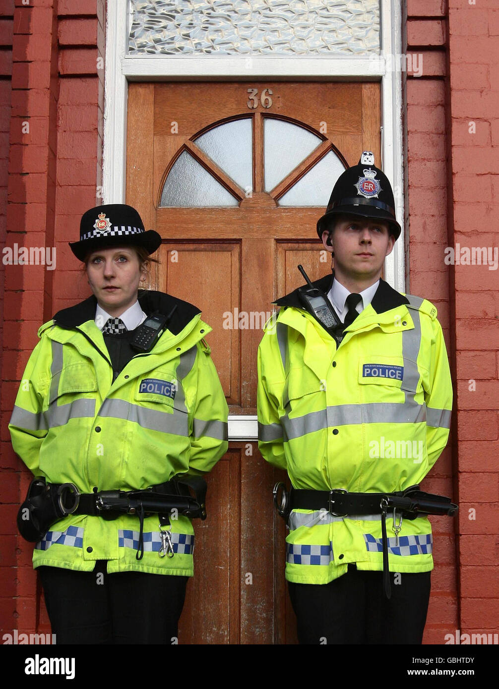 A nord ovest di scorrerie di terrore Foto Stock