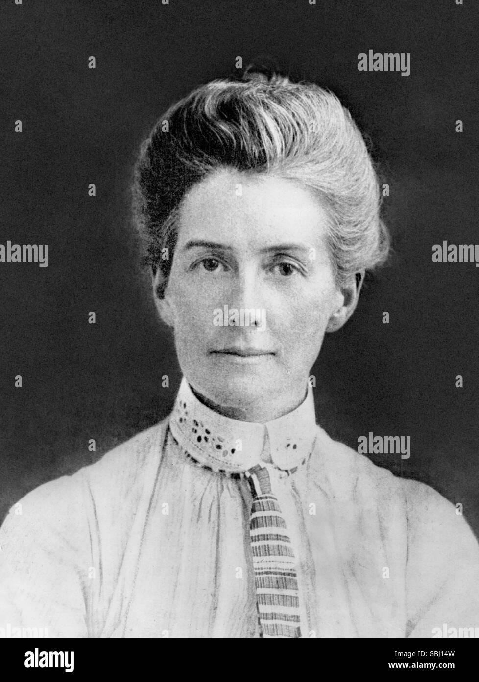 Edith Cavell. Ritratto di Edith Cavell Louisa (1865-1915) Foto Stock