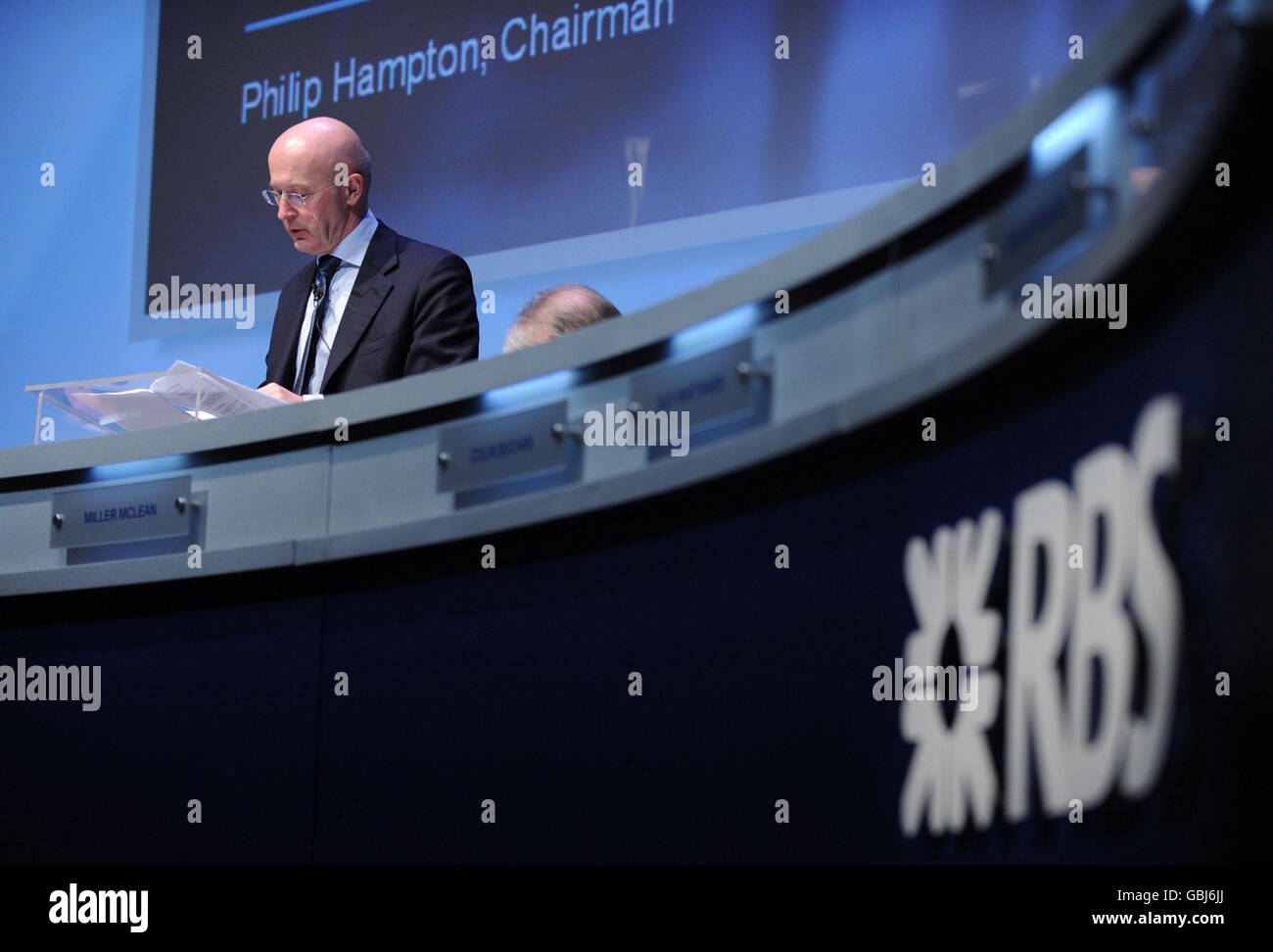 RBS Riunione Annuale Foto Stock