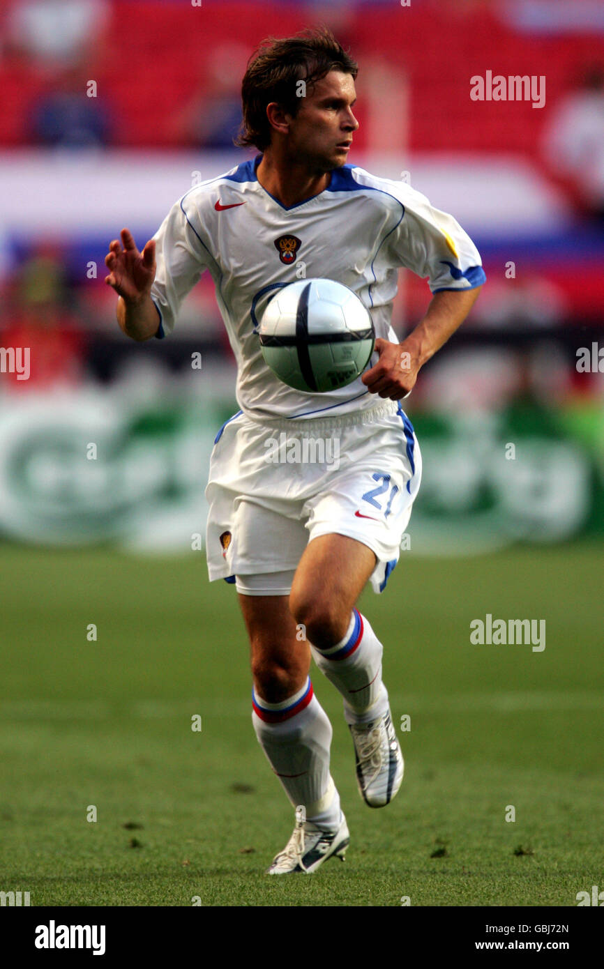 Soccer - UEFA campionato europeo 2004 - GRUPPO A - Russia - Portogallo Foto Stock