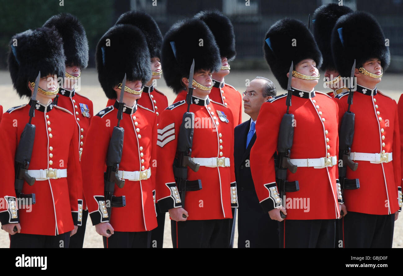 Il presidente del Messico Visita di Stato Foto Stock