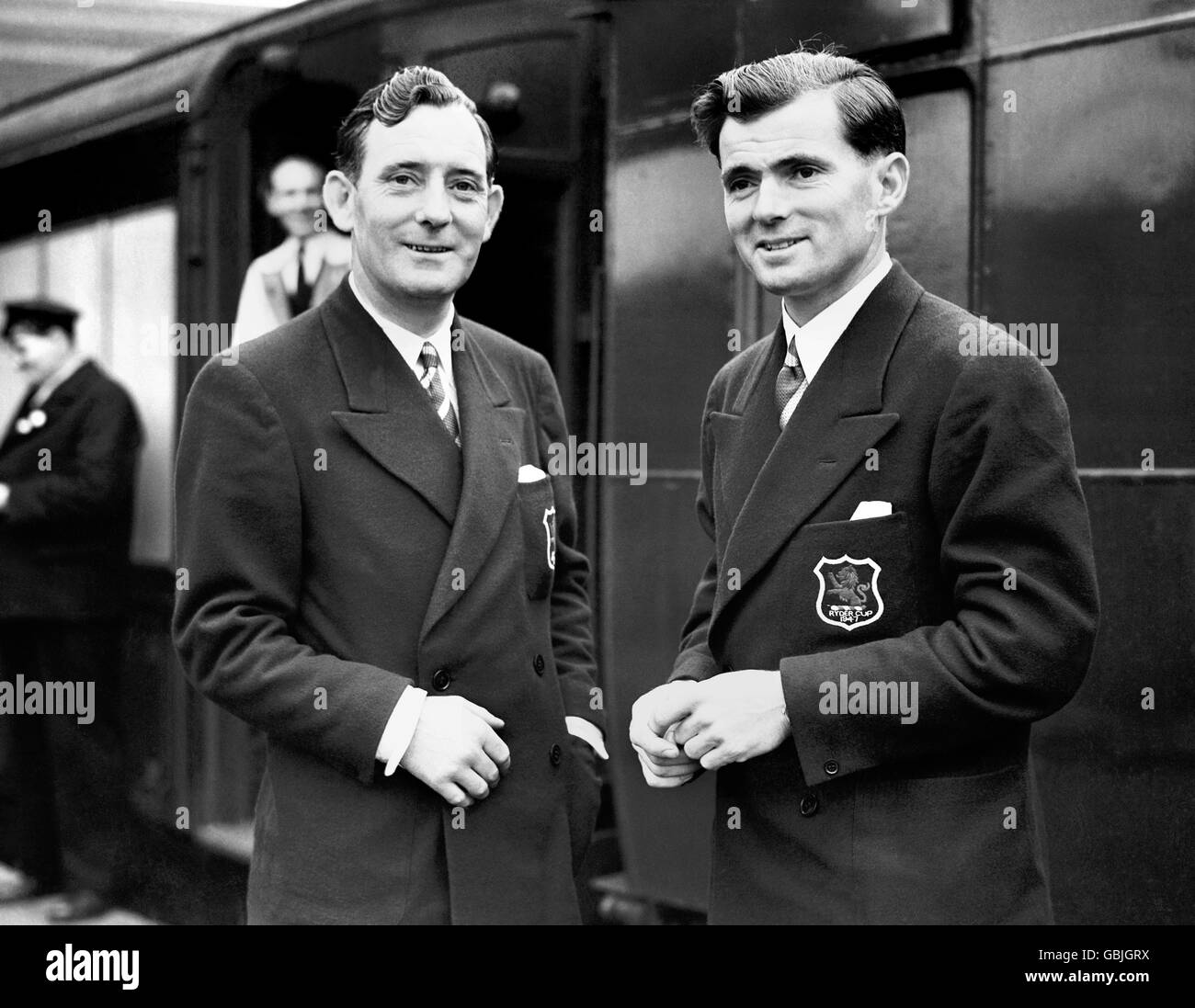 Golf - Ryder Cup 1947 - Waterloo Station Foto Stock