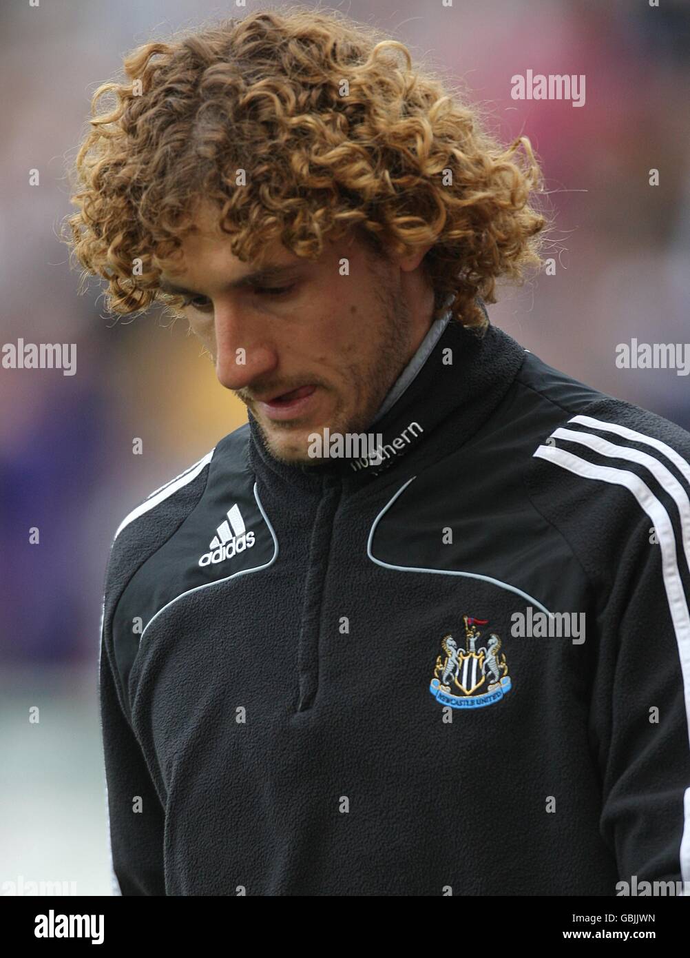 Calcio - Barclays Premier League - Stoke City / Newcastle United - Britannia Stadium. Fabricio Coloccini, Newcastle United. Foto Stock