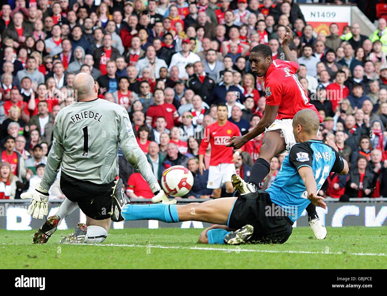 Calcio - Barclays Premier League - Manchester United v Aston Villa - Old Trafford Foto Stock