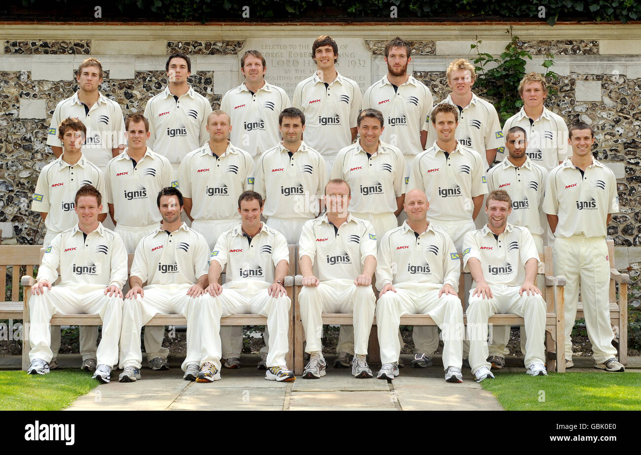 Cricket - Middlesex Media - il giorno del Signore Foto Stock