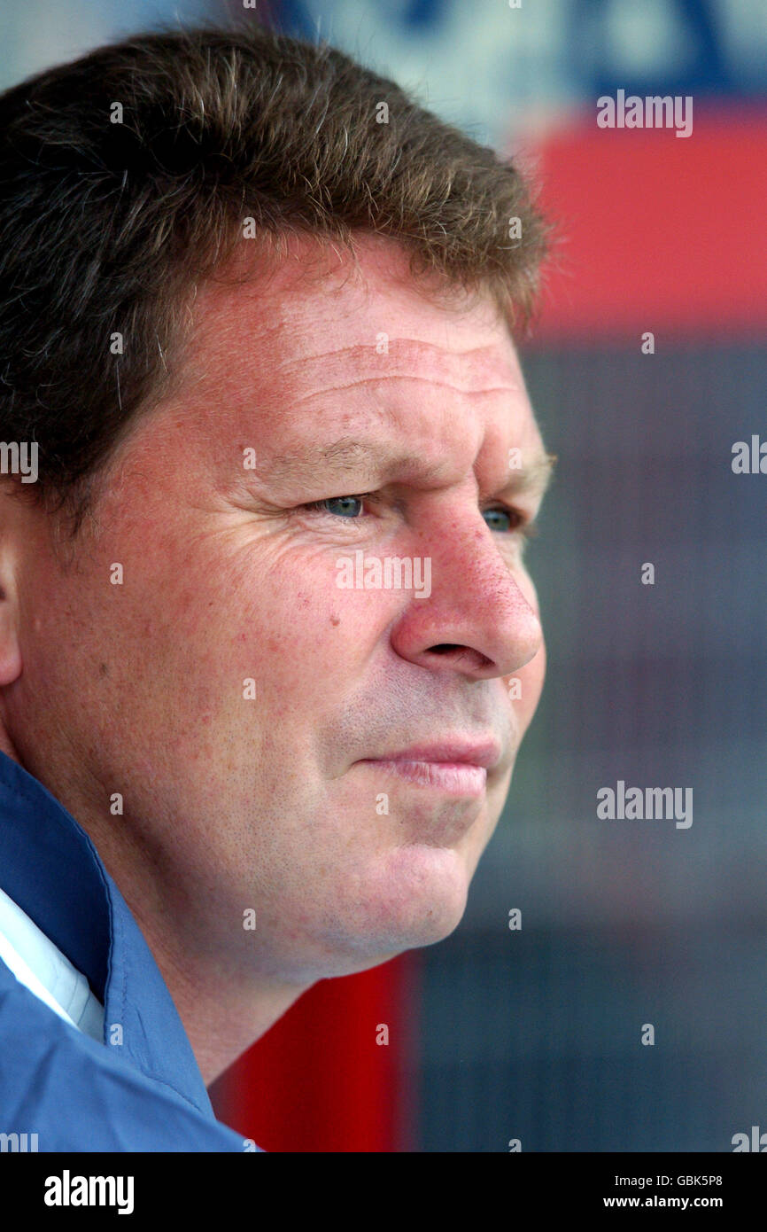 Calcio - amichevole - Stevenage Borough v Tottenham Hotspur. Clive Allen, Tottenham Hotspur Development Coach Foto Stock