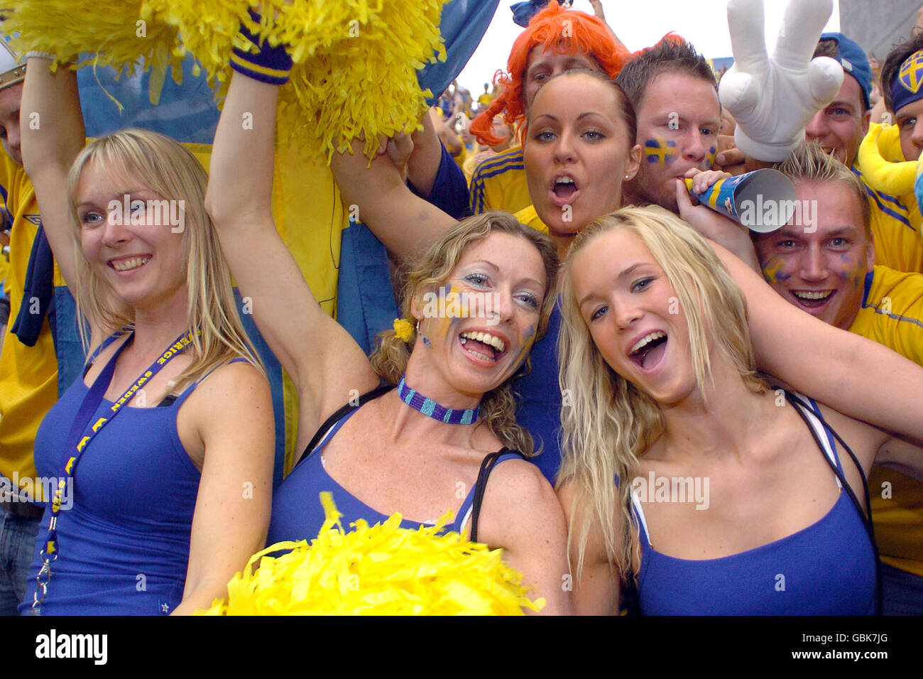 Soccer - UEFA campionato europeo 2004 - GRUPPO C - Italia v Svezia Foto Stock