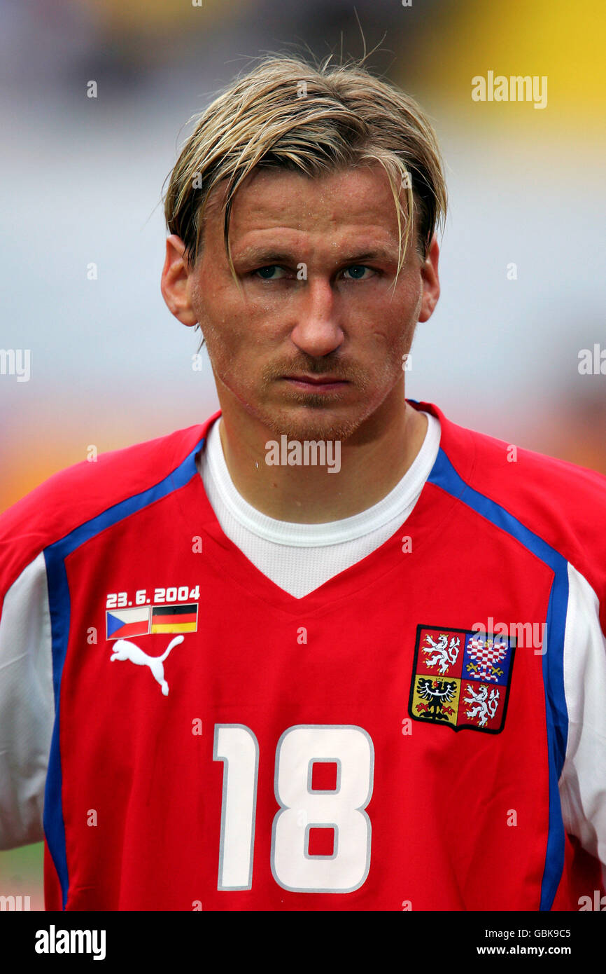 Soccer - UEFA campionato europeo 2004 - Gruppo D - Germania v Repubblica Ceca Foto Stock