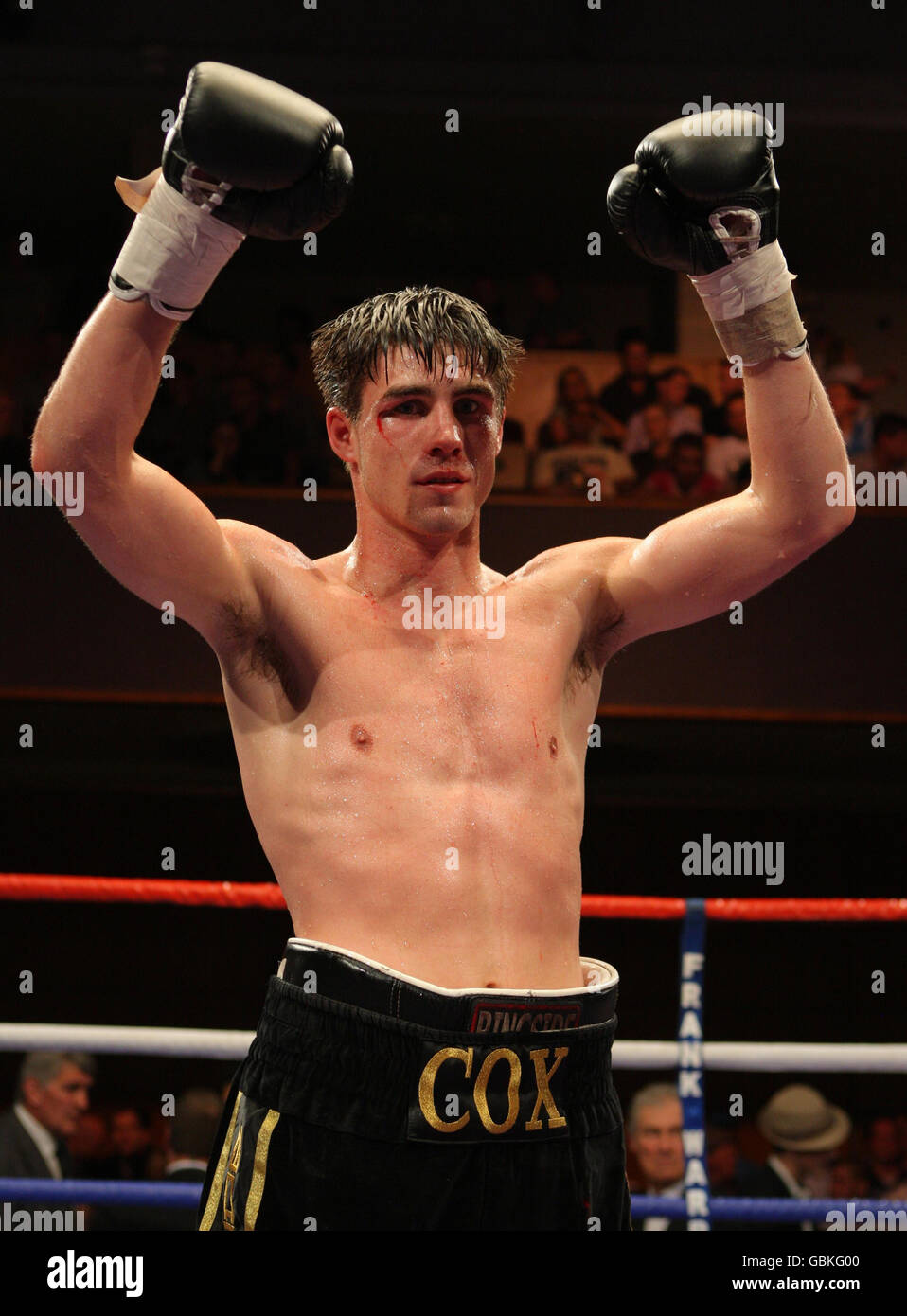 Boxing - Eliminatore Welterweight Title Bout - Jamie Cox v Mark Lloyd - Wolverhampton sala civica Foto Stock