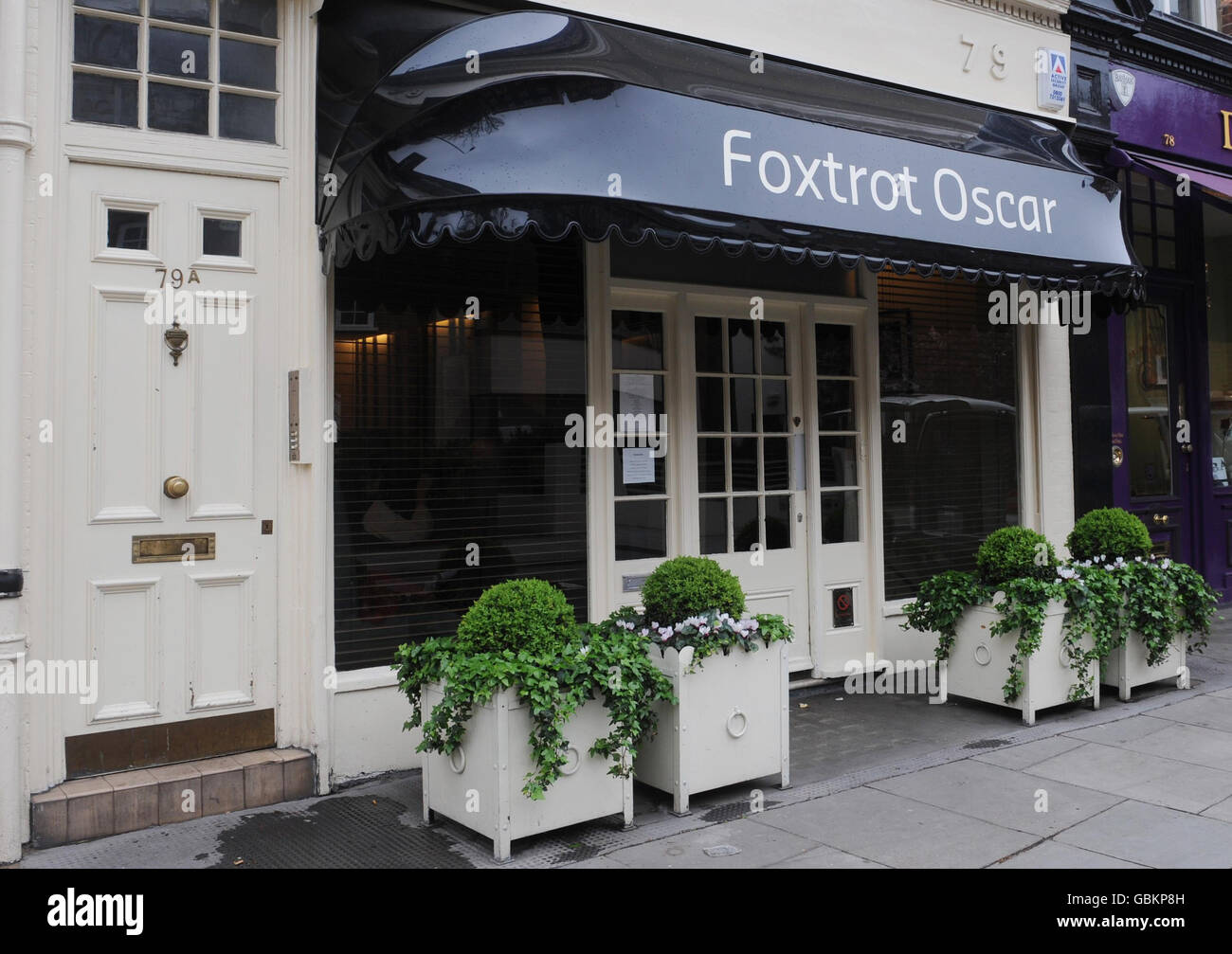 Ramsay questioni cibi pronti, istruzione Foto Stock