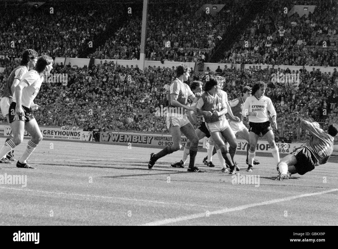 Calcio - Littlewoods Cup - finale - Arsenal V Liverpool - Wembley Stadium Foto Stock