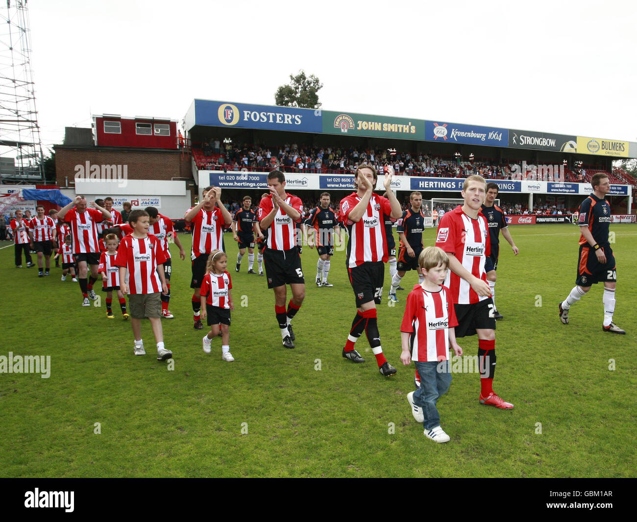 Calcio - Coca Cola Football League due - Brentford v il centro di Luton - Griffin Park Foto Stock