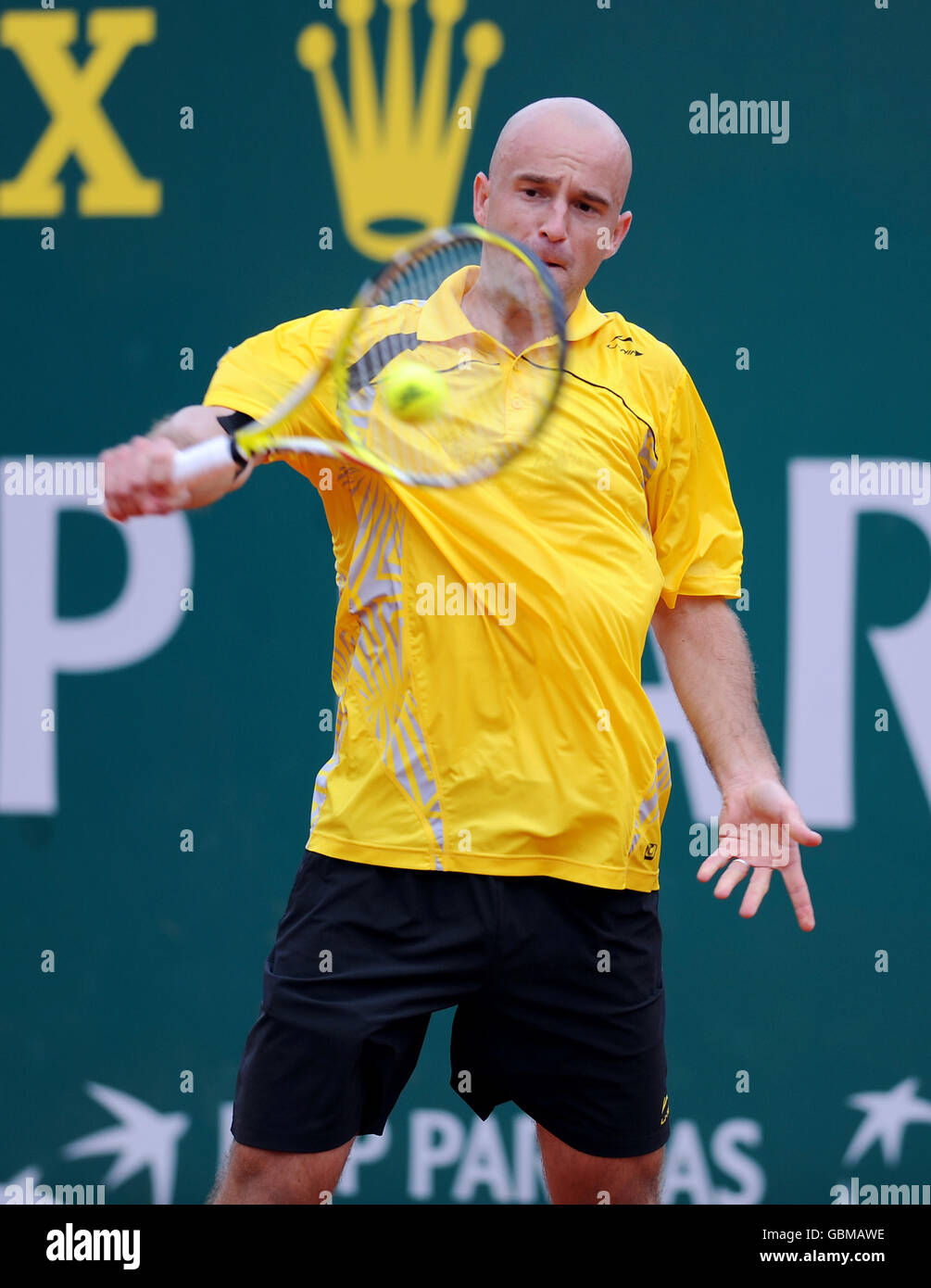Tennis - ATP World Tour Masters - Montecarlo - Ivan Ljubicic v Juan Martin Del Potro Foto Stock