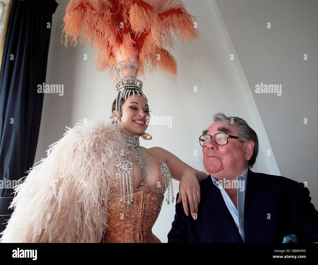 Presunzione Blaize incontra Ronnie Corbett Foto Stock