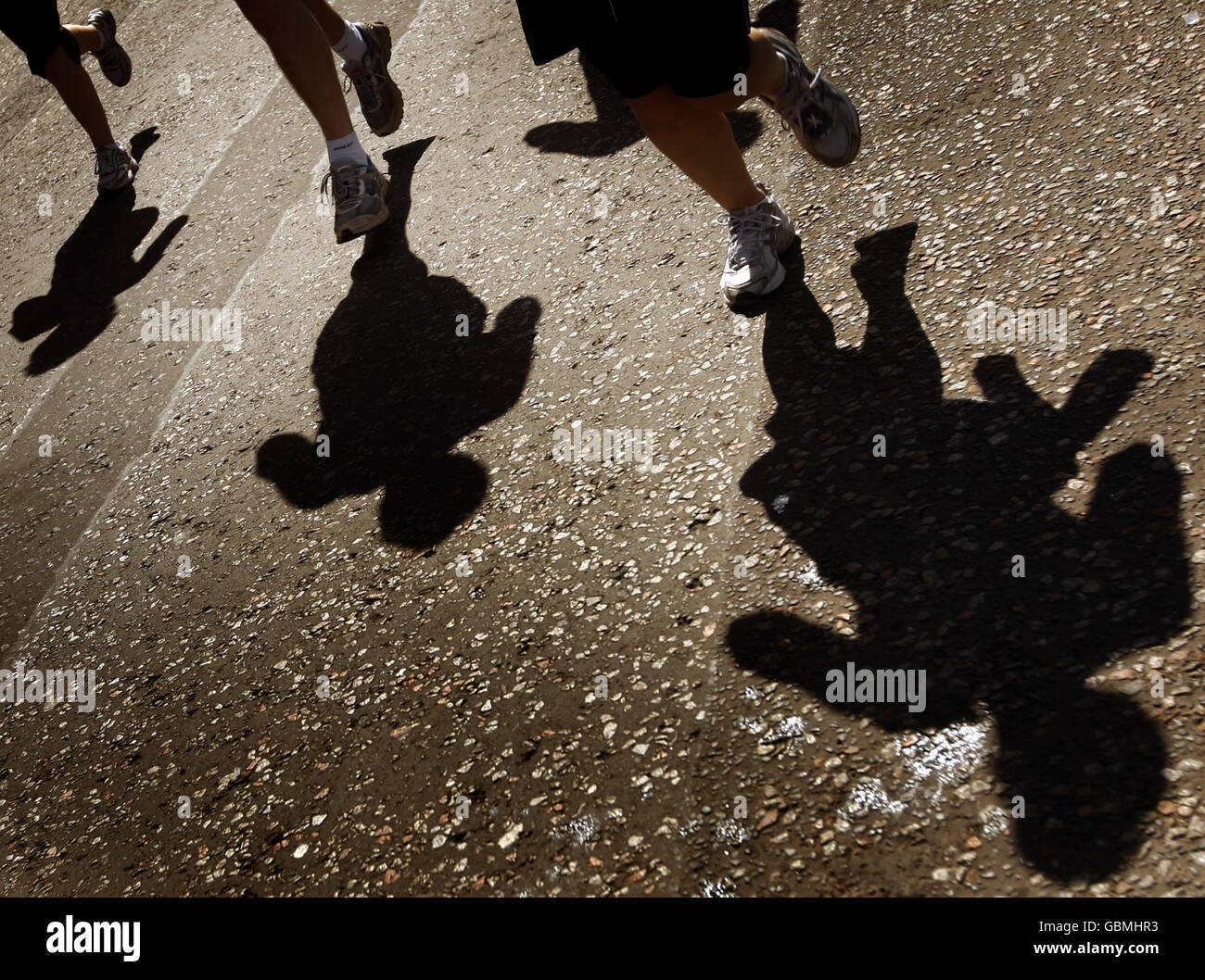 Bupa grande esecuzione di Edimburgo Foto Stock