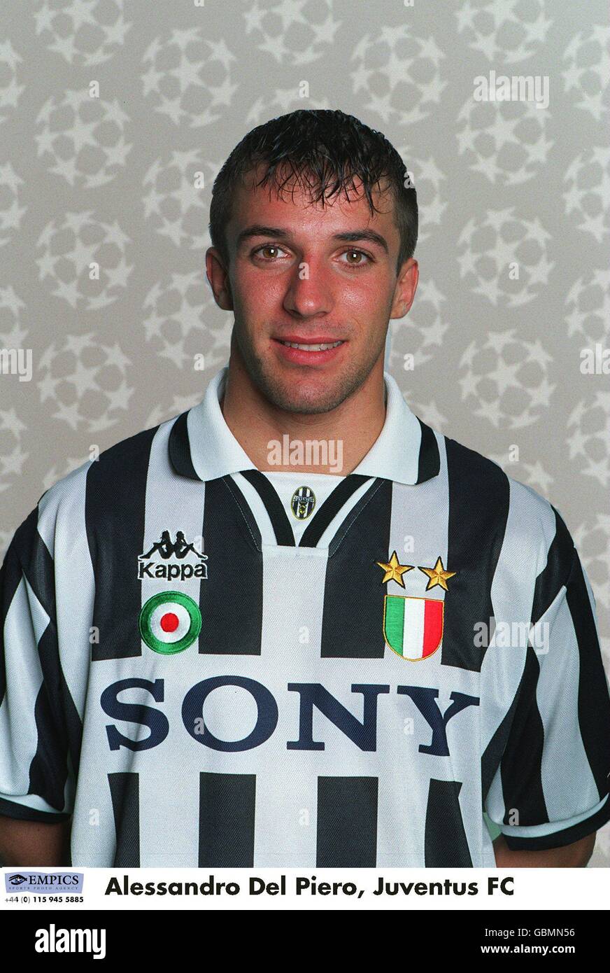 UEFA Champions League 1995/96 .... Alessandro del Piero, Juventus FC Foto  stock - Alamy