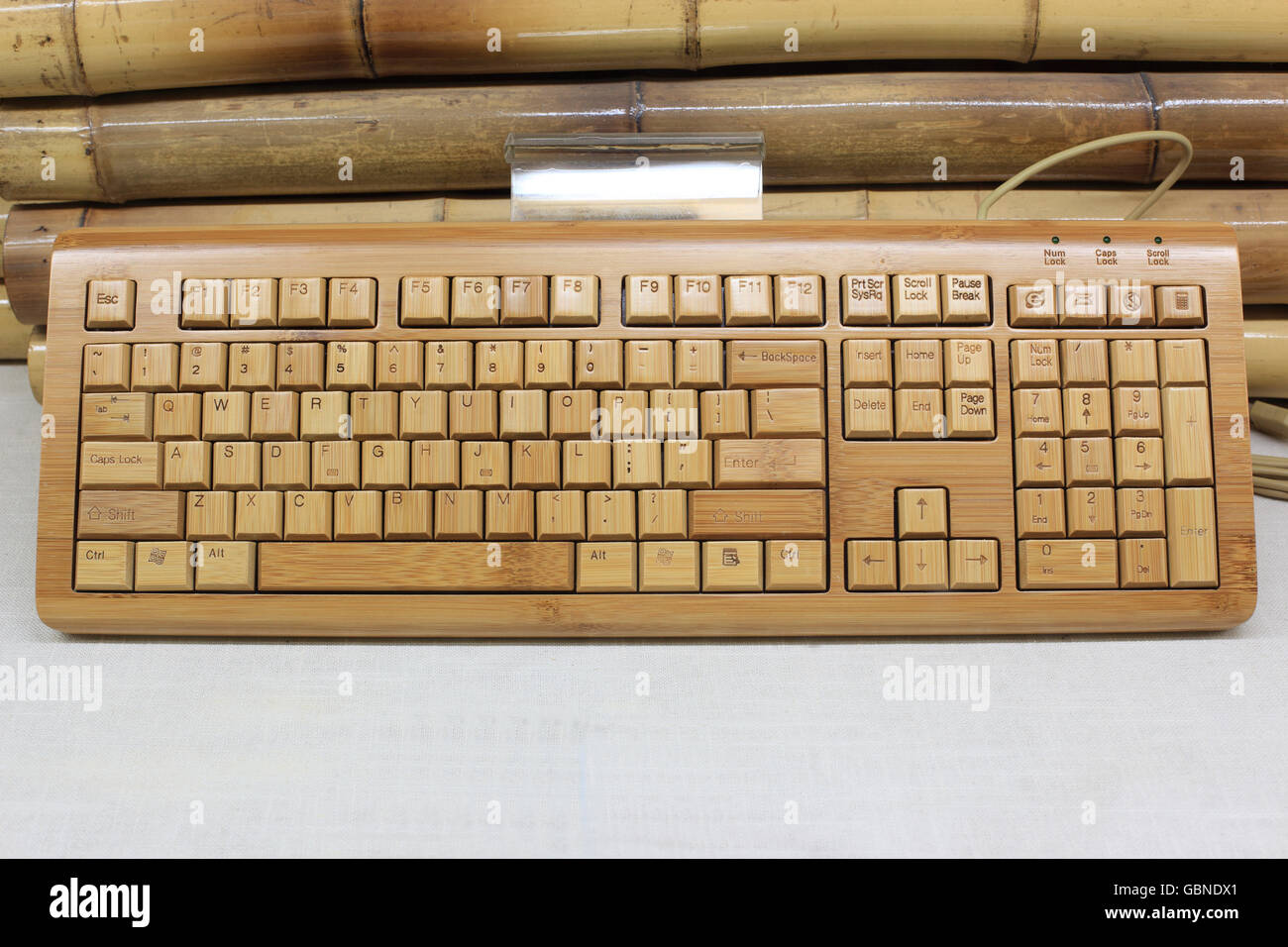 Bamboo keyboard immagini e fotografie stock ad alta risoluzione - Alamy