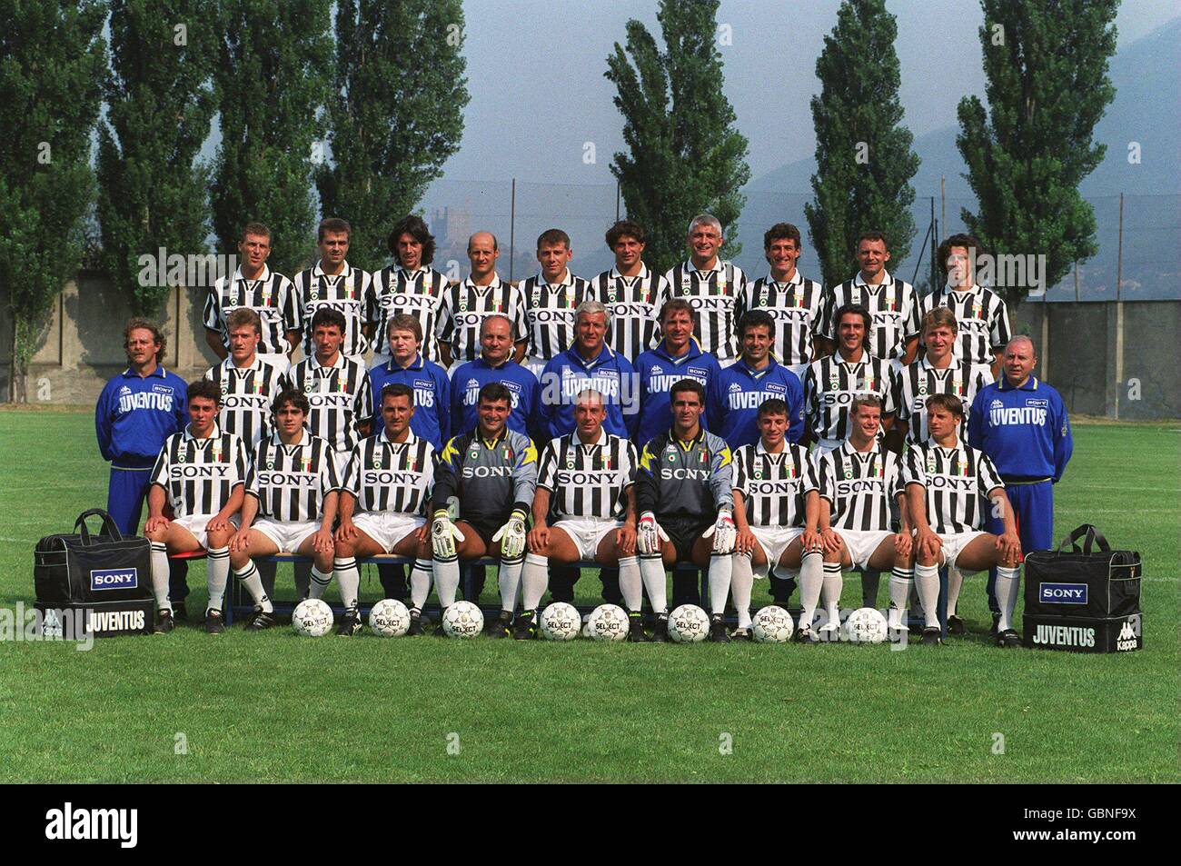 UEFA Champions League 1995/1996 Foto Stock