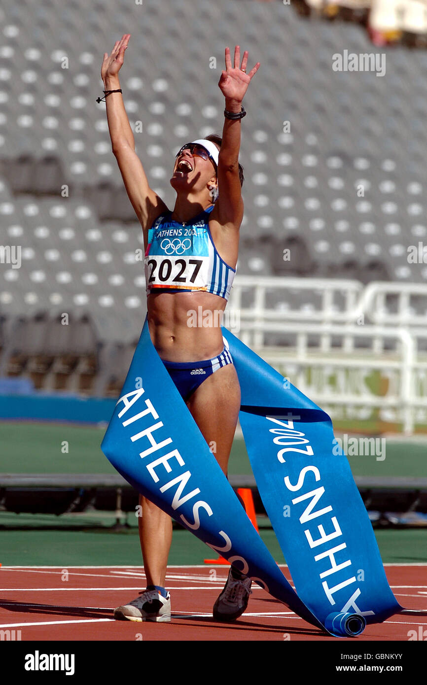 Atletica Leggera Atene 2004 Olimpiadi 20km Marcia Immagini E Fotografie Stock Ad Alta 1224
