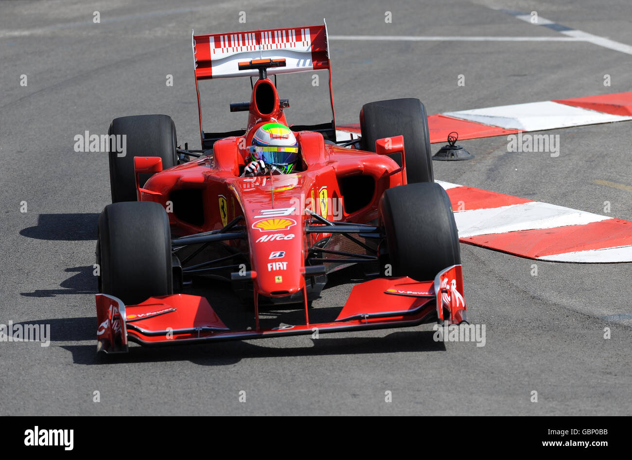 Felipe massa della Ferrari durante una sessione di prove libere al circuito di Monaco, Monte Carlo, Monaco. Foto Stock Felipe massa della Ferrari durante una sessione di prove libere al circuito di Monaco, Monte Carlo, Monaco. Foto Stock