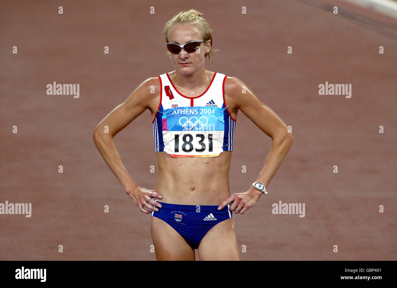 Atletica - Giochi Olimpici di Atene 2004 - Donne 10.000m - finale Foto Stock