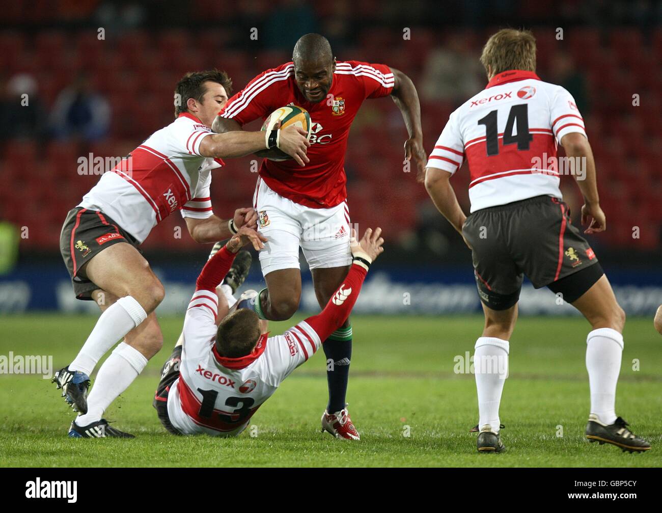 Rugby Union - Tour Match - Golden Lions v britannico e irlandese - Lions Coca-Cola Park Foto Stock