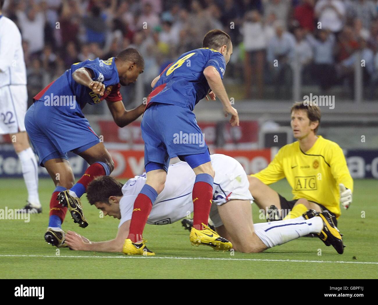 Soccer - UEFA Champions League - finale - Barcellona v Manchester United - Stadio Olimpico Foto Stock