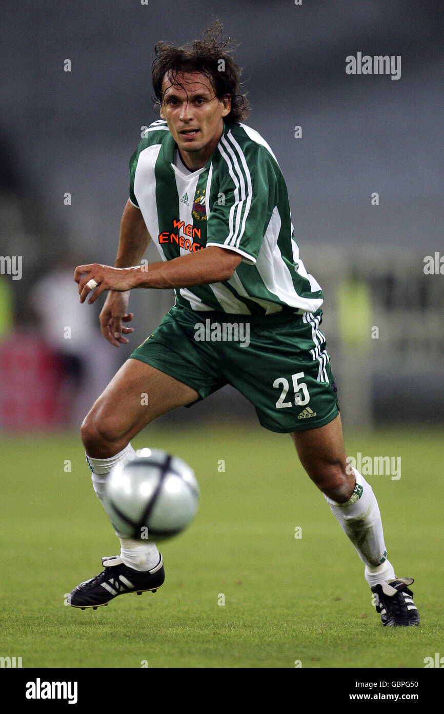 Calcio - Coppa UEFA - Secondo turno di qualificazione - Prima tappa - Rapid Vienna v FC Rubin Kazan Foto Stock