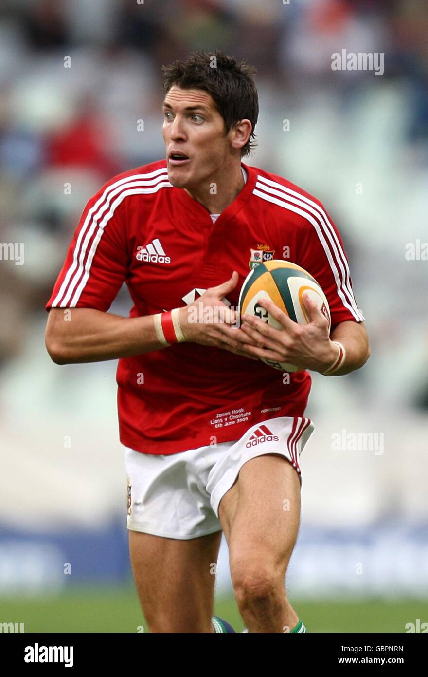 Rugby Union - Tour Match - Cheetahs contro British and Irish Lions - Vodacom Park. James Hook, Lions britannici e irlandesi Foto Stock