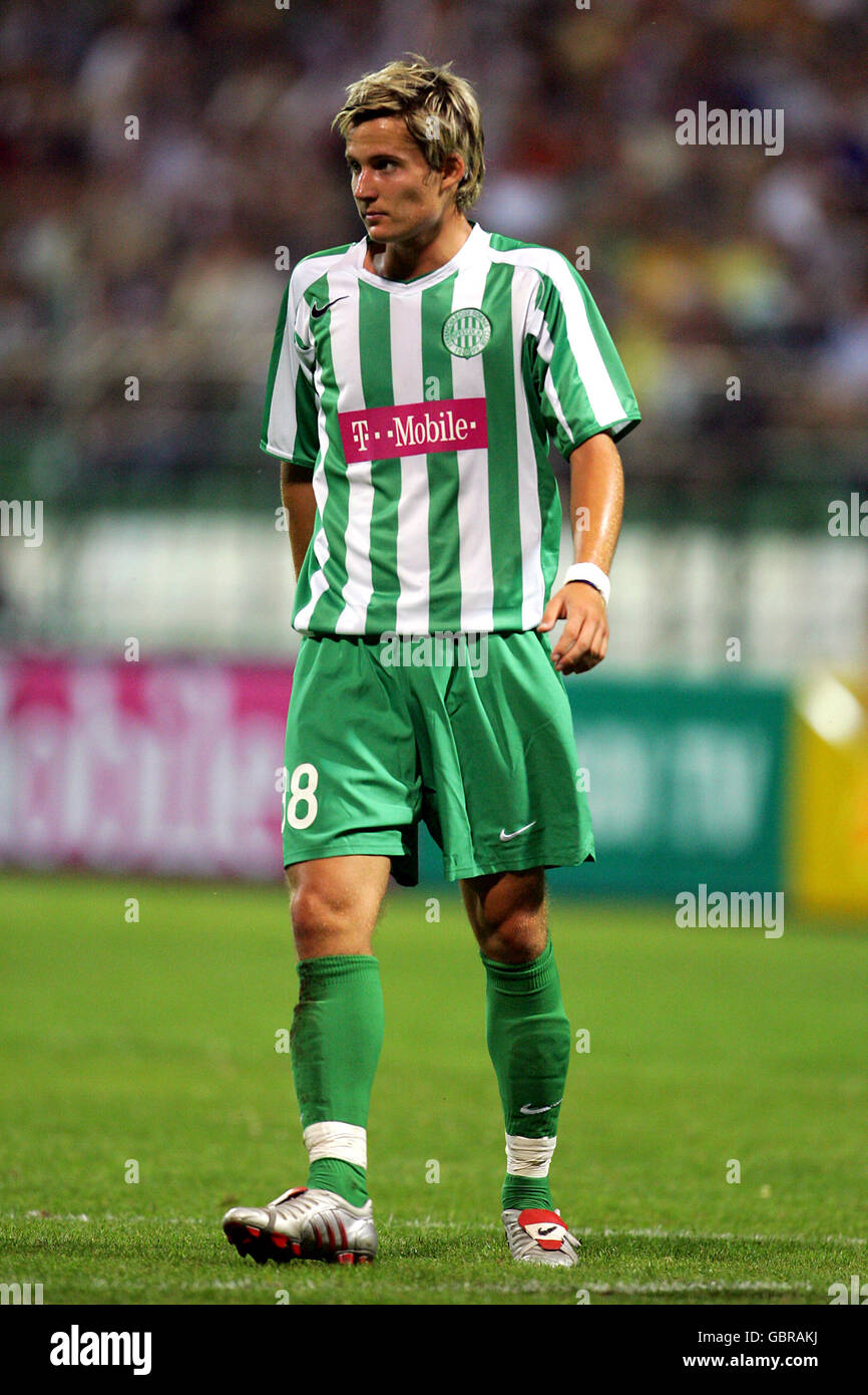 Soccer - UEFA Champions League - Terzo turno di qualificazione - Prima tappa - Ferencvaros v Sparta Praga Foto Stock