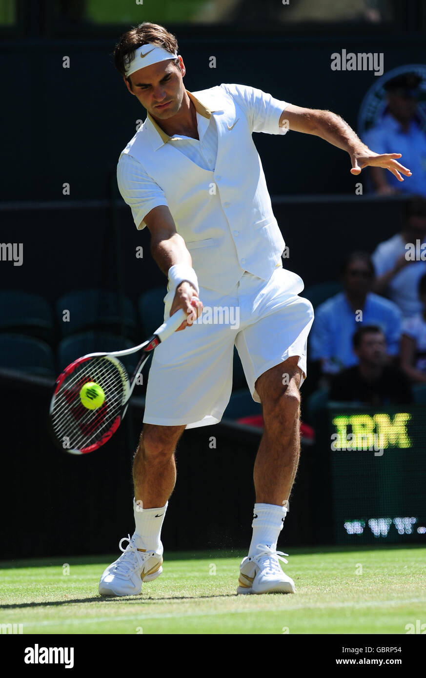 Tennis - 2009 campionati di Wimbledon - Giorno 3 - All England Lawn Tennis e Croquet Club Foto Stock