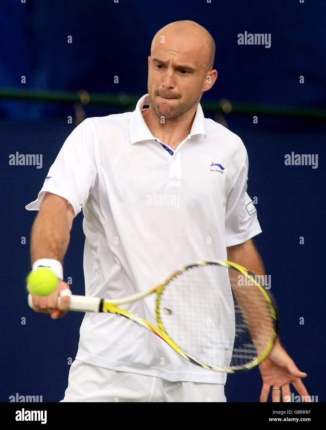 Tennis - Campionati AEGON - giorno uno - il Club della Regina. Ivan Ljubicic  della Croazia Foto stock - Alamy