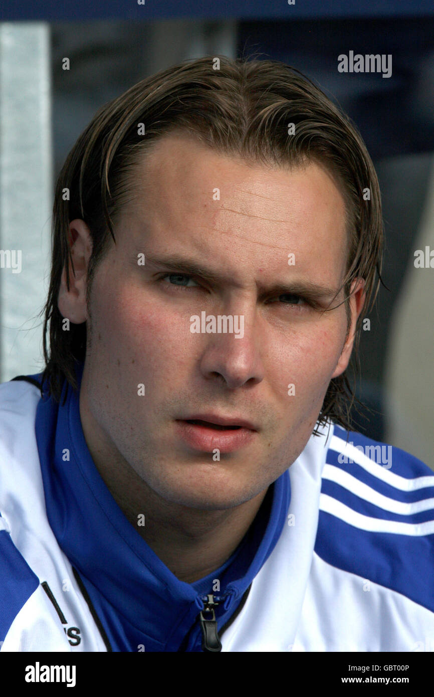 Soccer - UEFA Campionato Europeo Under 21 - GRUPPO B - Inghilterra v Finlandia - Orjans vall Foto Stock