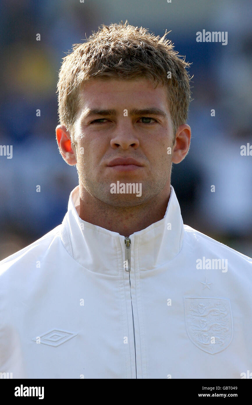 Calcio - UEFA under 21 Campionato europeo - Gruppo B - Inghilterra / Finlandia - Orjans vall. Martin Cranie, Inghilterra Foto Stock