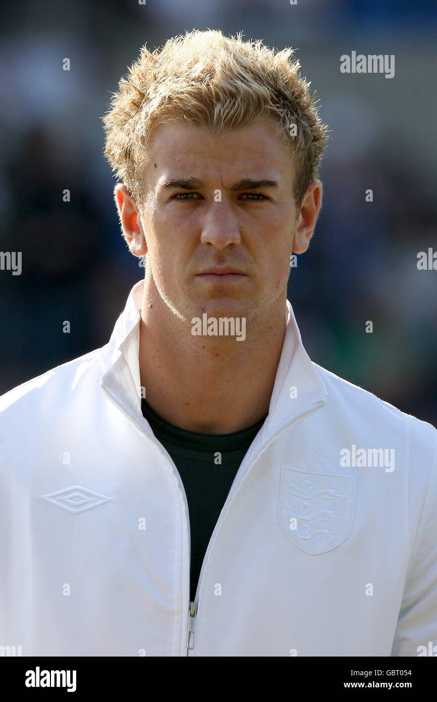 Calcio - UEFA under 21 Campionato europeo - Gruppo B - Inghilterra / Finlandia - Orjans vall. Joe Hart, portiere dell'Inghilterra Foto Stock