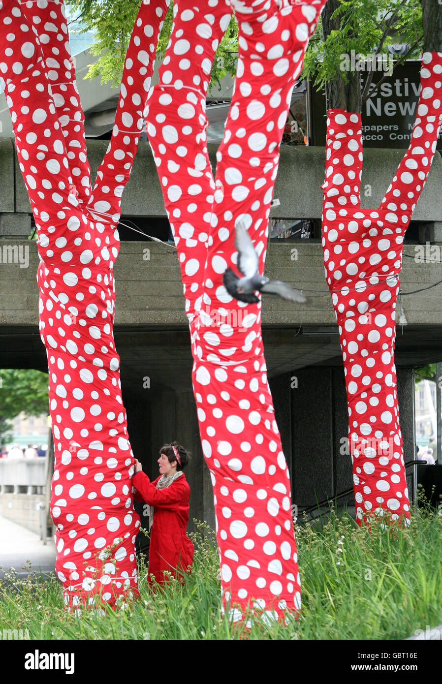 Hayward Gallery "camminare nella mia mente' exhibition Foto Stock