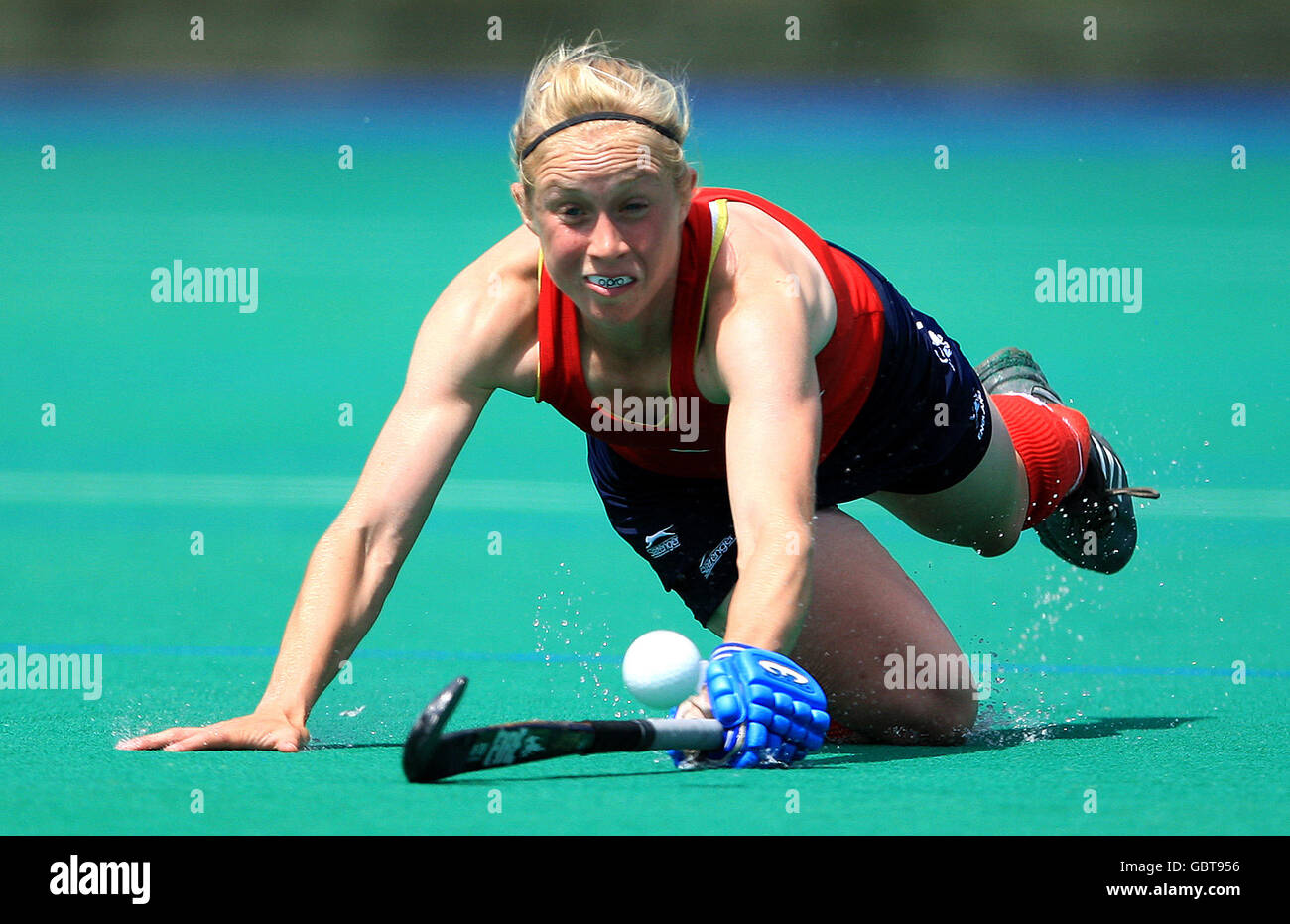 Hockey - International Friendly - Inghilterra v Spagna - Highfields Centro Sportivo Foto Stock