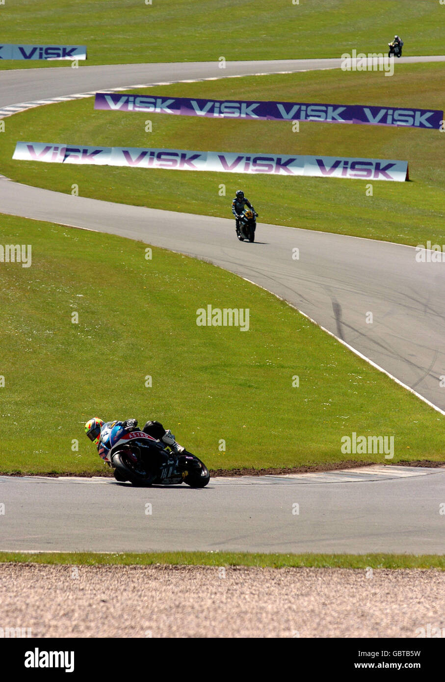 Moto - ViSK British Superbike Championship - Pratica - Donington Park Foto Stock