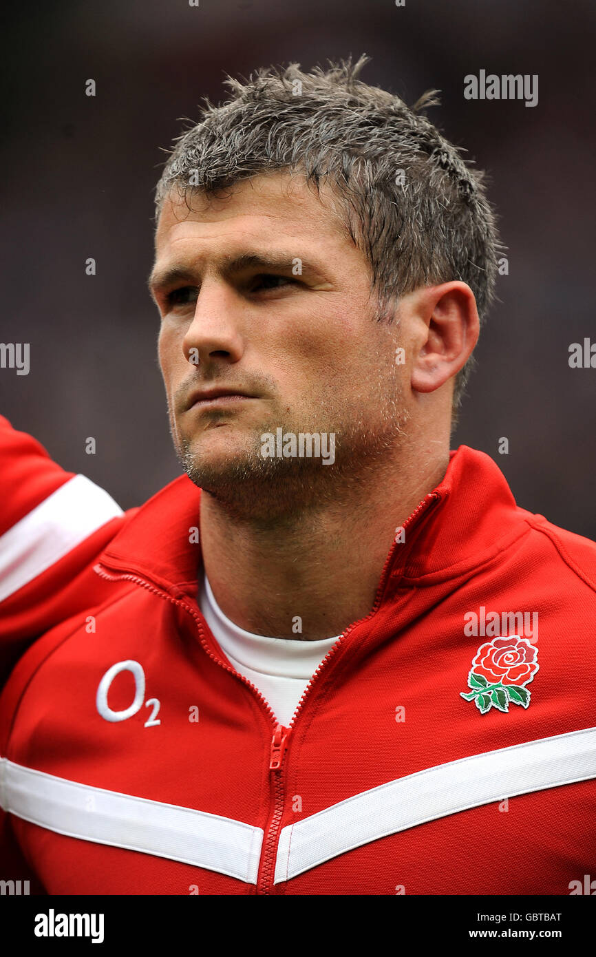 Rugby Union - la Standard Bank Cup - Argentina / Inghilterra - Old Trafford. Tom May, Inghilterra Foto Stock