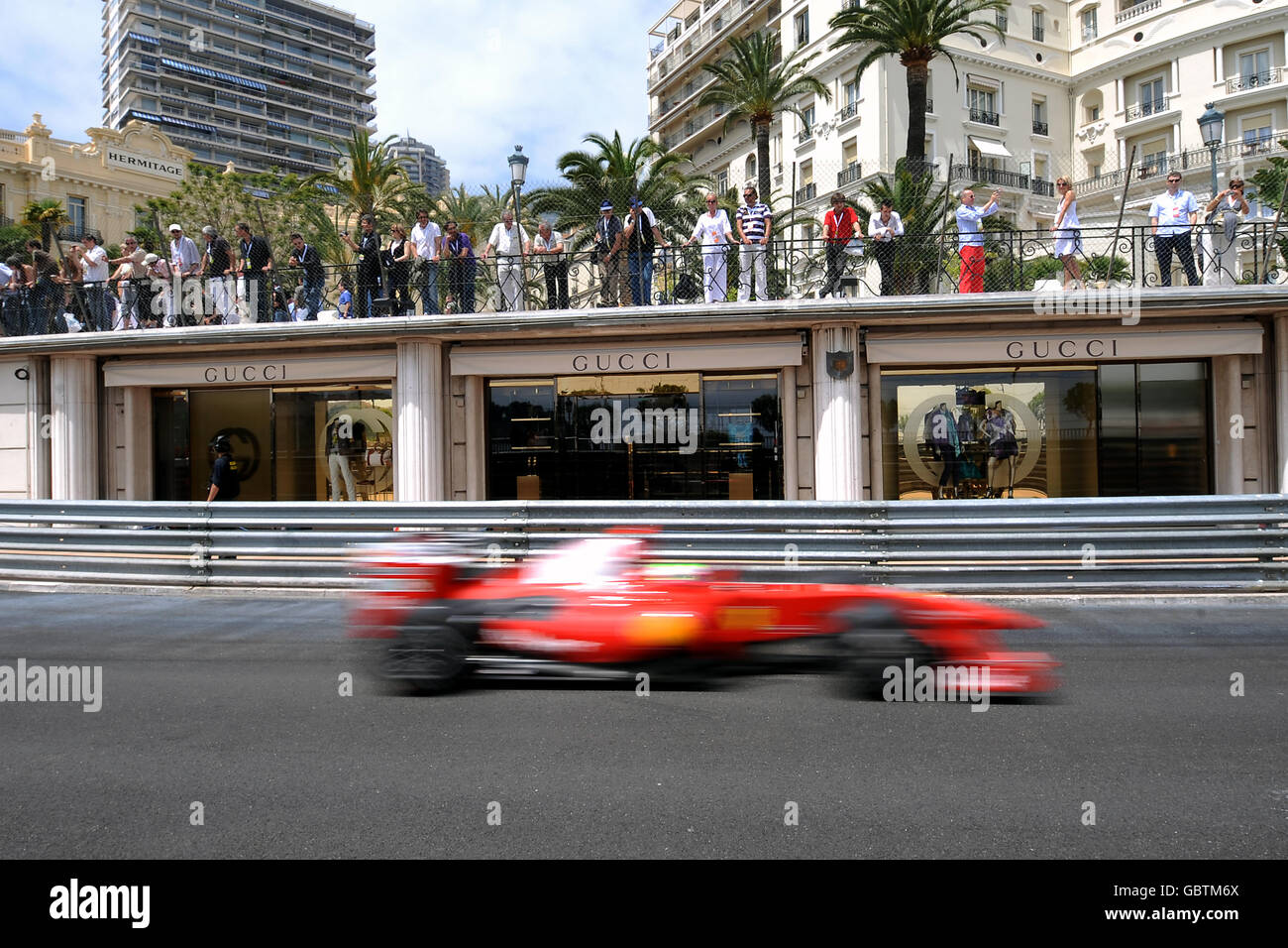 Formula uno Motor Racing - Gran Premio di Monaco Practice - Circuit de Monaco. Felipe massa, Ferrari Foto Stock