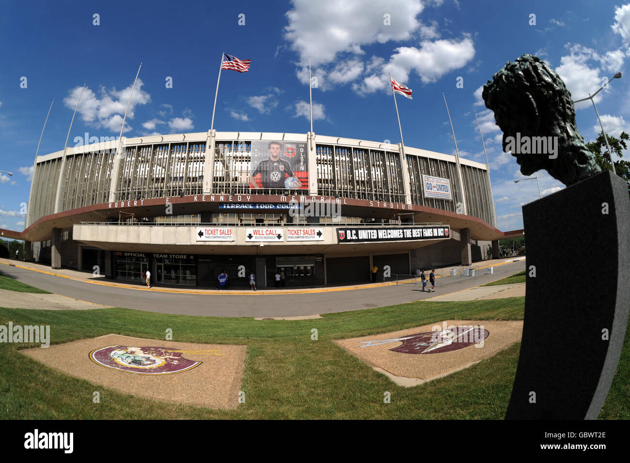 Calcio - CONCACAF Gold Cup 2009 - Gruppo B - Haiti v Grenada - R.F.K. Stadium Foto Stock